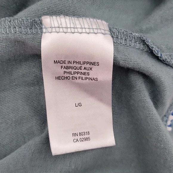 Lucky Brand Womens Large Square Neck Floral Blouse Cinched Cuffs Western - Picture 7 of 8